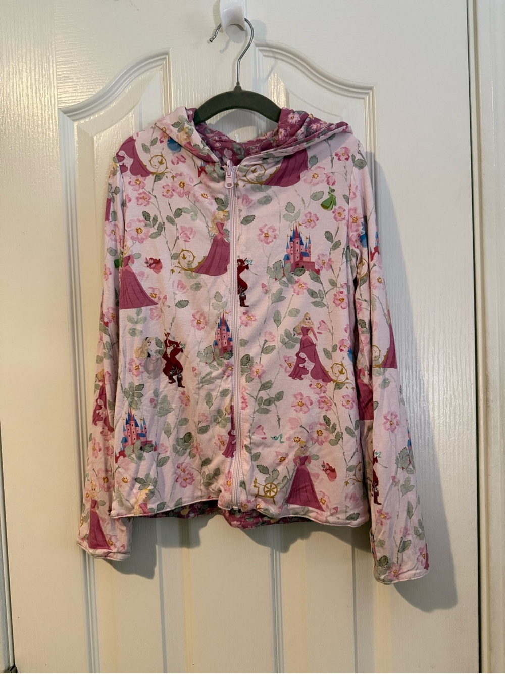 Posh Peanut Bamboo Disney Princess Aurora Sleeping Beauty Reversible Jacket 7/8